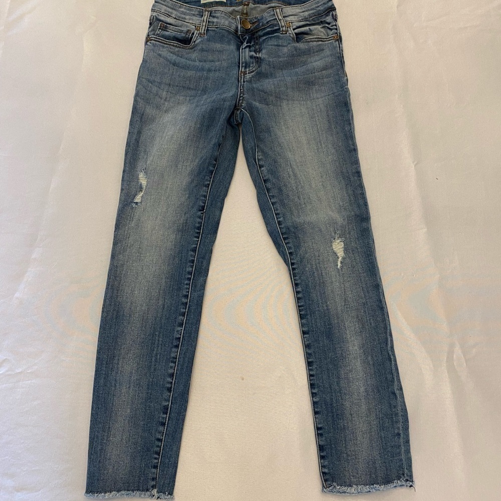 KUT FROM THE KLOTH Women’s Crop Straight Leg, Size 2.